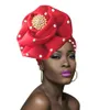 2018 NIEUWE afrikaanse ready to wear gele afrikaanse hoofddoeken turban236u
