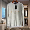 23SS Designer Hoodies för män Kvinnor Pullover Hoody Sweatshirt Letter Tryckt Lång ärm Crewneck Loose Hooded Sweater White Black2937