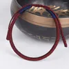 Urok bransolety Tybetańskie buddyjskie Lucky Tkane bransoletki dla kobiet mężczyzn ręcznie robione węzły dingier lina