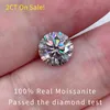 Big 2ct 8 mm prawdziwy kolor d vvs1 3ex Cut Lose Diamond Stone Whole Moissanite na pierścień biżuterii247s