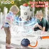 Sand Play Water Fun Sprinkler Gun Yard Space Er Blaster Spinning Flying Splash Amusement Outdoor Toys Children S Day Gifts 230719