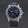 NIEUW herenhorloge chronograaf quartz uurwerk horloges montre de luxe mannelijke klok relogio masculino208r