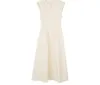 Style de luxe YAYUNYAYUN | Robe française blanche femme été 2023 nouvelle jupe enveloppée à la taille sans manches robe Premium