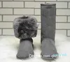 Boots New Women's Fashion Snow Genuine cow Leather Suede Winter Boot Fur Warm Women Shoes US 4-US 5 Z230720