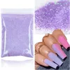 Nail Glitter 4 Bag200g Färgglad Starlight Sugar Powder Nails White Bulk Fine Pigment Decoration For Polish Accessories 230719