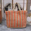 Designer Soft straw crochet Tote Bag women shoulder bag fashion handbags