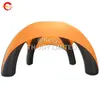 outdoor activities 6m dia custom made 4 legs Promotional spider inflatable tent event cross tent for 296r