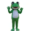 2018 mascottes personnalisées de haute qualité costume de mascotte de grenouille verte tenues adlut personnage de dessin animé de grenouille mascots278E