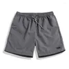 Shorts pour hommes Ultra-mince à séchage rapide Summer Beach Respirant Casual Gym Fitness Sports Running Solid Men Sweatpant