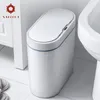 Afvalbakken Xiaogui Intelligent Sensor Garbage Bin kan worden gebruikt voor elektronisch automatisch huishouden badkamer toilet waterdicht smalle naad Cubo Basura 230719