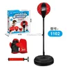 Punching Balls Boxing Speed Ball Reaction Target Dodge Training Equipment Ball Home Decompression Tumbler Upright Adult Children's Sandbag HKD230720