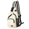 School Bags Unisex Small Sling Backpack Multipurpose Waterproof Crossbody Shoulder Chest Bag Travel Hiking Large Capacity Daypack 230720