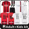 23 24 24 Koszulki piłkarskie Giroud Pulisic dla dorosłych 2023 2024 REBIC Theo Bennacer Kessie de Ketelaere Rafa Leo Football koszule AC Milans Player Men Kit Minformi 16-4xl