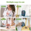 Portable Air Coolers Hanging neck Fan USB Portable fan Charging Handheld hanging neck Small mini net red Electric fan portable air conditioning x0730 x0729 x0731