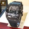 Orologi meccanici automatici Richares Orologio svizzero da uomo di fascia alta tendenza della moda bello fresco e prepotente nuovo orologio da uomo bagliore impermeabile