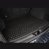 Tapete de couro antiderrapante personalizado para porta-malas de carro adequado para Infiniti QX50 2018 ano tapete antiderrapante297w