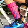 Sports Socks Pro Team Cycling Bicycle Men Women MTB Bike Anti-slip Breathable Outdoor Compression