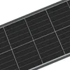 Réverbère solaire extérieur intégré 100W 200W 300W 400W Lampe solaire tout-en-un Éclairage commercial Aluminium IP65 Lumière d'ingénierie étanche