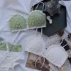 Set di reggiseni Lolita Reggiseno di filo di lusso e mutandine Ragazza Teen Intimo Lounge Set Donna Intimo Ricamo Lingerie Bralette Top Gr238z