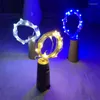 Strings 1M 2M Led String Light For Holiday Home Wedding Decoration Indoor Cork Shaped Bottle Stopper Lamp Button Battery Powered