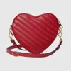 Top Luxury Brand Designer Hot Selling Women's High Quality Genuine Leather Fashion Casual Heart Shaped Shoulder or Crossbody Bag Free Delivery