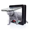 Cat Carriers Smart Pet Door 4 Way Blokowanie zabezpieczenia zabezpieczającego psa gatos klapka kontrolowana Przełącznik Drzwi Przełącznik Małe akcesoria