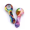 Silicone Hand Pipe Multi Designs Water pipes Tobacco Smoking Pipes Cartoon Figure multi designs for Dry Herb Portable unbreakable Wholesale