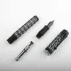 Gift Fountain Pens Jinhao 100 Hollow Out Acrylic Metal Fountain Pen EF/F/NIB med klipp Vacker textur Utmärkt Business Office Gift Ink Pen 230720