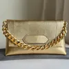 Diner Handtas Clutch Bag Vrouwen Schoudertassen Top Kwaliteit Designer Handtassen Zijde Koeienhuid Materiaal Metalen Hardware Chain Flap Bag Gevoerd Met Schapenvacht Portemonnee Portefeuilles