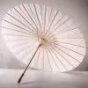 Diameter 60 cm 60 stks Bruids Bruiloft Parasols Wit Papier Paraplu Beauty Items Chinese Mini Craft Paraplu