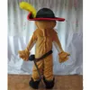 2018 costumes de haute qualité Costume de mascotte chat botté Costume de mascotte chat chatte 313b