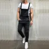 Yfashion mężczyzn w trudnej sytuacji dżinsowe spodnie męskie stolarki kombinezon dżins motocykla motocyklowy dżinsy dżinsy homme moda streetwear293z