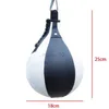 Punching Balls Boxe Vitesse Balle Poire Forme PU Vitesse Sac Boxe Sac De Frappe Pivot Speedball Exercice Fitness Balle D'entraînement HKD230720