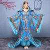 Costume da fata cinese La dinastia Tang antico abbigliamento da ballo popolare di hanfu che segue il vestito da principessa di lusso reale film TV performance s208s