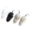 Cat Toys Wireless Winding Mechanism Clockwork Mouse Dog Pet Kitten Puppy Mechanical Motion Interactive Trick Spela Plush Rats320b