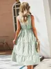 Vestidos casuales básicos para mujer, vestido de verano bohemio Vintage para mujer, sin mangas, informal, de vacaciones, a rayas, vestido de camisa, vestido de mujer, trajes, túnica femenina, Vestidos 230719