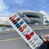 Esmalte Esmalte de gel Esmalte de gel Fashion Color Professional Nail Art Salon Molhe o gel UV Conjunto de esmalte ergonômico de 8 cores 230718