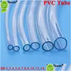 Węże Nowe 1m // przezroczyste PVC PVC Wysoka jakość pompy wodnej Rurka 2 3 4 5 6 8 10 12 14 16 18 20 25 mm Wewnętrzna przebieg dhhpy Dhhpy