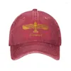 Ball Caps Classic Cotton Aramean Suryoyo Flag Baseball Cap Мужчины женщины на заказ регулируемые взрослые ассирия папа шляпа весна