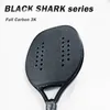 مضارب التنس Hoowan Blackshark Gracket Beach Carbon 3k 12k 18k