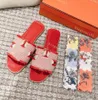 Newest Designer Women Slippers Genuine Leather Sandals Summer Sandals Flat Slides Flip Flop Ladies Beach Sandal Party Wedding Slipper With Box