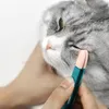 Escova para pente para olhos de animais de estimação Removedor de manchas de lágrimas para gatos Limpeza suave de crostas de olhos de gato Limpador de acne para gatos Ferramentas de limpeza para animais pequenos