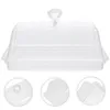 Dinnerware Sets Display Cover Plastic Containers Home Tableware Restaurant Butter Box Acrylic