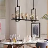 Pendant Lamps Modern Glass Candle Lamp El Hall Restaurant Dinning Room Bar Hanging Lighting Smoke Bubble Suspension Light