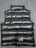 Carta de espalda para hombre de bordado de bordado de chaleco de chaleco Gilets Gilets Autumn Winter Stand Collar Coat Designer Gilet Tamaño 1--5