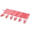 Hangers 1Pcs Cloth Hanger Clips Multifunction Clothespin Travel Supplies Foldable Clothes Rack Drying Socks Racks