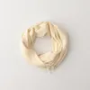 Scarves Acrylic Beige Color Long Scarf With Tassel Women Winter Warm Soft Cashmere Feel Shawl Female Fashion Bufandas Wraps 2023