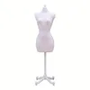 Cabides Racks Corpo Manequim Feminino Com Decoração Stand Vestido Modelo Visor Completo Costureira Modelo Joias265o