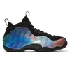 Мужская пена одна баскетбольная обувь Penny Hardaway Posite Abalone Pure Platinum Anthracite Island Shattered Backboard Jumpman Men Trainers Sport