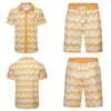 Koszula Casablancas Kobiety Casa Blanca Men Set Set Casablanc Shirt Casablanca Women Lovers Hawaii wakacje na plażę pływanie swobodne koszulki